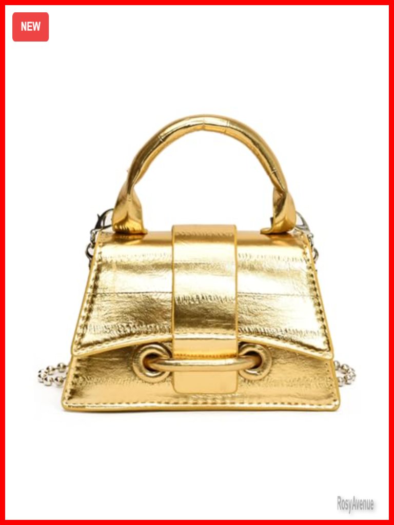 Mini Crossbody Handbag Small Cute Purse Tiny Clutch Top Handle Shoulder Bag